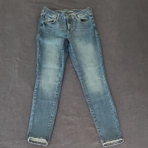 Old Navy Women's Skinny Jeans in Faded Blue